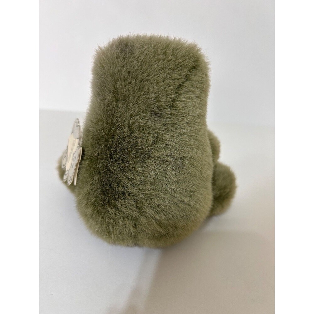Vintage Gund Frog Ribbit Plush Green with Sound Croaker‎ Stuffed Animal Tags - Picture 5 of 7